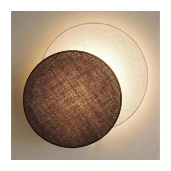 BRILAGI - Fali lámpa CIRCLES 1xE27/60W/230V átm. 45 cm krémszínű/barna 8590828052807 kép