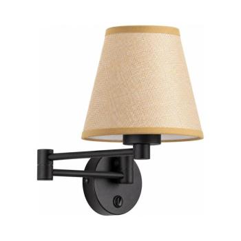 BRILAGI - Fali lámpa NUBILA 1xE27/15W/230V bézs/fekete TK6482+BG1571 kép