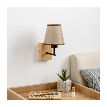BRILAGI - Fali lámpa NUBILA WOOD 1xE27/25W/230V tölgy/barna BG1561+BG1570 kép