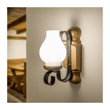 BRILAGI - Fali lámpa RUSTIC 1xE14/40W/230V bükkfa/dió EX-01033 kép