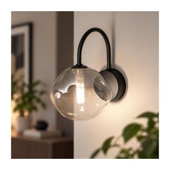 BRILAGI - Fali lámpa VULCANO 1xG9/8W/230V fekete/füstfekete 11641 kép