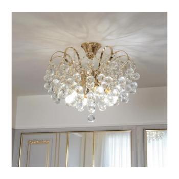BRILAGI - Felületre szerelhető csillár CRYSTAL 6xE14/60W/230V arany BG71303 kép