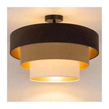 BRILAGI - Felületre szerelhető csillár LUNETA 1xE27/60W/230V Ø 40 cm barna/bézs/krém 8590828052234 kép