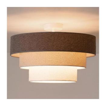 BRILAGI - Felületre szerelhető csillár LUNETA 1xE27/60W/230V Ø 40 cm szürke/krémszínű/fehér 8590828052340 kép