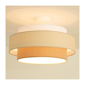 BRILAGI - Felületre szerelhető mennyezeti lámpa RESNA 1xE27/60W/230V átm. 40 cm krémszínű/bézs H0395 kép