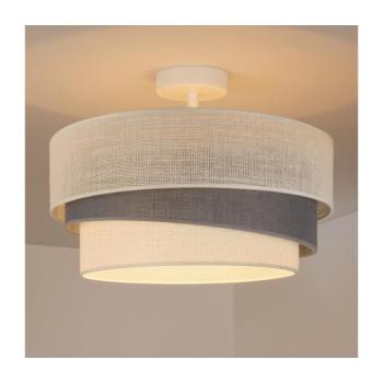BRILAGI - Felületre szerelhető mennyezeti lámpa TRIO 1xE27/60W/230V Ø 40 cm krémszínű/szürke 8590828052548 kép
