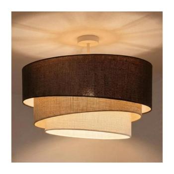 BRILAGI - Felületre szerelt csillár TRIO 3xE27/60W/230V Ø 60 cm barna/bézs/fehér 8590828052609 kép