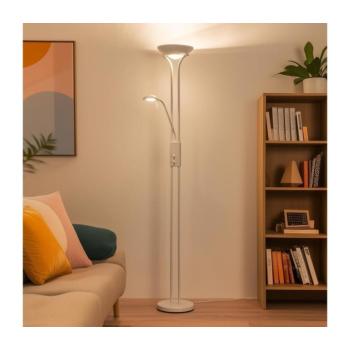 BRILAGI - Fényerőszabályozható állólámpa SCARLETT 1xR7s/230W/230V + 1xG9/40W fehér 63056 kép