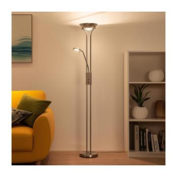 BRILAGI - Fényerőszabályozható állólámpa SCARLETT 1xR7s/230W/230V+1xG9/40W matt króm 63054 kép