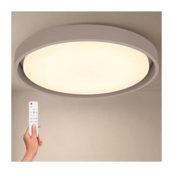 BRILAGI - fényerőszabályozható LED lámpatest MATTEO LED/60W/230V 3000-6500K átm. 51,5 cm taupe + távirányítóval WO800-OEM30-50 kép