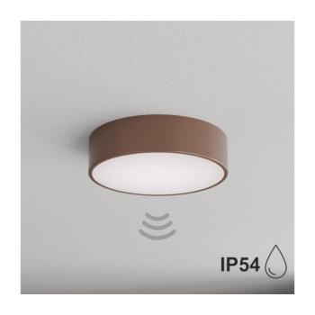 BRILAGI - Fürdőszobai mennyezeti lámpa érzékelővel CLARE 2xE27/24W/230V átm. 30 cm barna IP54 8590828125778 kép