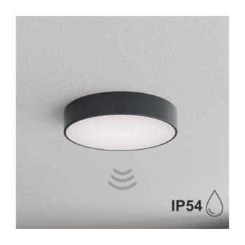 BRILAGI - Fürdőszobai mennyezeti lámpa érzékelővel CLARE 3xE27/24W/230V átm. 40 cm antracit IP54 8590828125709 kép