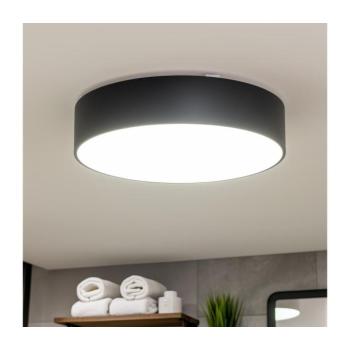 BRILAGI - Fürdőszobai mennyezeti lámpatest POOL 4xE27/15W/230V átmérő 50 cm IP54 fekete FG-R500-E27-BLK kép
