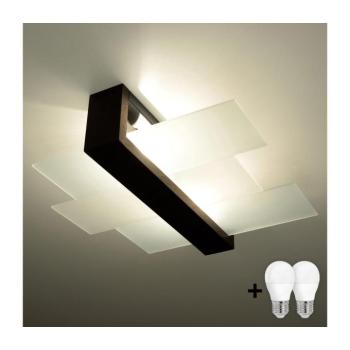 BRILAGI - HERA LED mennyezeti lámpa 2xE27/7,5W/230V wenge BR.0074 kép