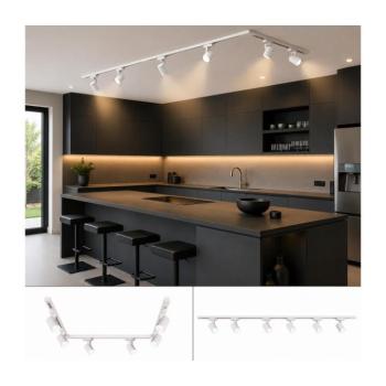 BRILAGI - HUSKY sínrendszeres spotlámpa 6xGU10/10W/230V 225 cm fehér BG2553 kép