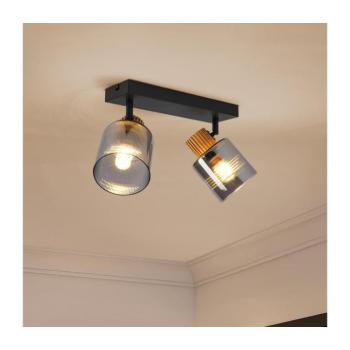 BRILAGI - HYGGE 2xE14/15W/230V spotlámpa fekete/füstszínű BRI439 kép