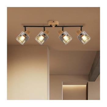 BRILAGI - HYGGE 4xE14/15W/230V fa/füstszínű spotlámpa BRI402 kép