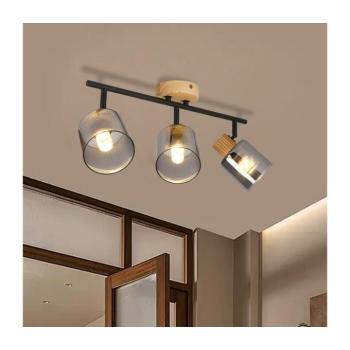 BRILAGI - HYGGE spotlámpa 3xE14/15W/230V fa/füstszínű BRI400 kép