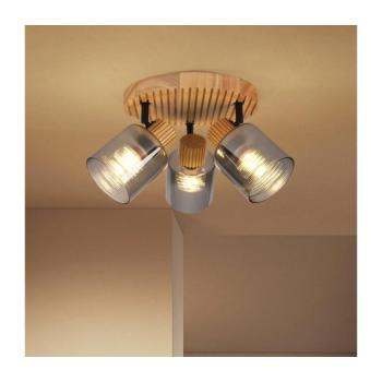 BRILAGI - HYGGE spotlámpa 3xE14/15W/230V fa/füstszínű BRI405 kép