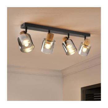 BRILAGI - HYGGE spotlámpa 4xE14/15W/230V fekete/füstszínű BRI441 kép