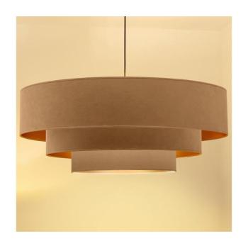 BRILAGI - kábeles csillár LUNETA 3xE27/60W/230V átm. 80 cm bézs/arany 8590828052166 kép