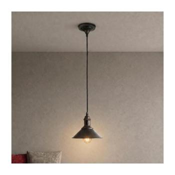 BRILAGI - Kábeles függőlámpa FORGE 1xE27/60W/230V átmérő 22 cm barna BRSA49455-1P kép