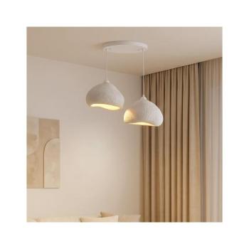 BRILAGI - Kábeles függőlámpa WABI SABI 2xE27/40W/230V átm. 45 cm fehér 739SBR1104 kép