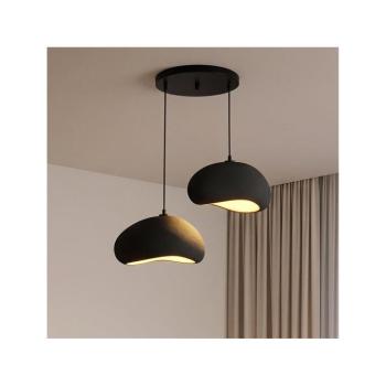 BRILAGI - Kábeles függőlámpa WABI SABI 2xE27/40W/230V átm. 60 cm fekete 422WBL1108 kép