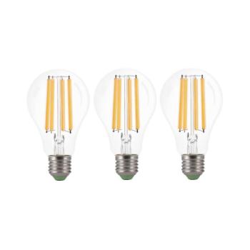 KÉSZLET 3x LED Izzó VINTAGE A60 E27/9W/230V 3000K - BRILAGI ZD-3O6009-30 kép