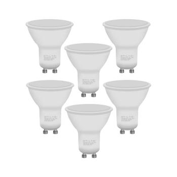 KÉSZLET 6x LED Izzó ECOLINE GU10/6W/230V 4000K - BRILAGI ZD-E6GU06-40 kép