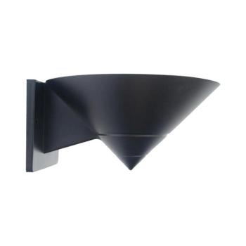 BRILAGI - Kültéri fali kar HARBOR CONE 1xE27/40W/230V 20 cm IP33 fekete BRZGDSW1-CR