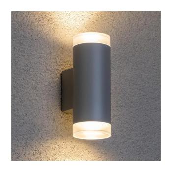 BRILAGI - Kültéri fali lámpa MATERA 2xGU10/30W/230V szürke IP54 WO-HR60276-OEM-SA kép