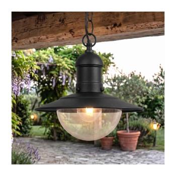 BRILAGI - Kültéri függesztett lámpatest MOLDE 1xE27/60W IP44 fekete 63025