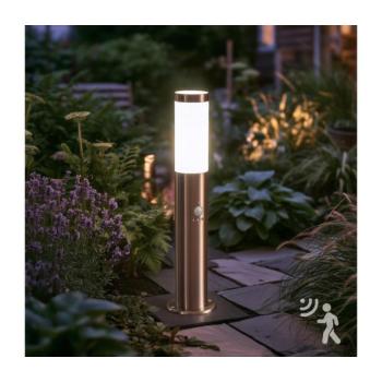 BRILAGI - Kültéri lámpa érzékelővel ELIA 1xE27/20W/230V IP44 50 cm króm GD-EL0R50-91 kép