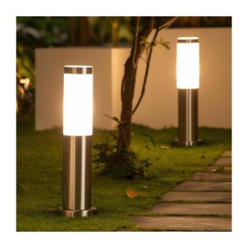 BRILAGI - Kültéri lámpa NOVA 1xE27/15W/230V 40 cm IP44 matt króm FG-KH142PSH-40-SIL kép