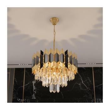 BRILAGI - Láncos CRISTAL csillár 5xE14/40W/230V, átmérő 38 cm BG72417 kép