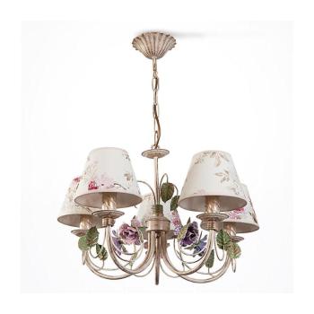 BRILAGI - Láncos csillár CAMELLIA 5xE14/40W/230V többszínű/bézs/patina 8594220591131 kép