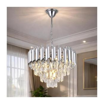 BRILAGI - Láncos csillár ECLIPSE 5xE14/10W/230V átm. 38 cm ezüstszínű BG72441 kép