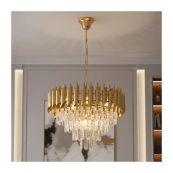 BRILAGI - Láncos csillár ECLIPSE 7xE14/10W/230V Ø 48 cm arany BG72445 kép