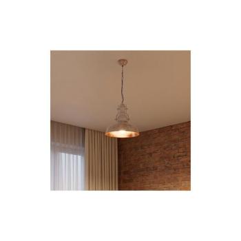 BRILAGI - Láncos csillár PYRONIC 1xE27/40W/230V átm. 32 cm krémszínű/patina 892OPV2708 kép