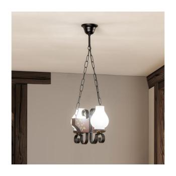 BRILAGI - Láncos csillár QUEEN 2xE14/40W/230V bükk/wenge EX-01080 kép