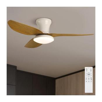 BRILAGI-LED állítható mennyezeti látor LED/30W/230V 3000-6500K fehér/barna+ WF-OSD-009-WHW kép