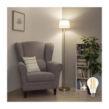 BRILAGI - LED állólámpa CERIA 1xE27/20W/230V átmérő 25 cm szürke/arany SA2189+EG781033 kép