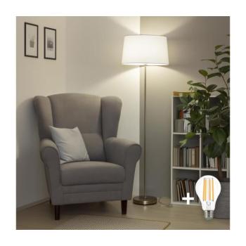 BRILAGI - LED állólámpa CERIA 1xE27/40W/230V átm. 45 cm fehér/matt króm SA2188+EG781041 kép