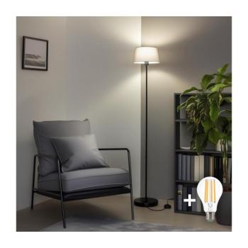 BRILAGI - LED állólámpa CERIA 1xE27/40W/230V átmérő 25 cm szürke/fekete SA2187+EG781033 kép