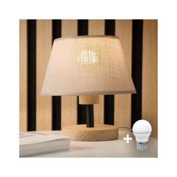 BRILAGI - LED Asztali lámpa ANTHONY 1xE14/40W/230V tölgy/bézs 8590828610892 kép