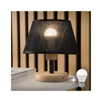 BRILAGI - LED Asztali lámpa ANTHONY 1xE14/40W/230V tölgy/fekete 8590828610915 kép