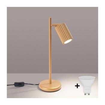BRILAGI - LED asztali lámpa CRESTO 1xGU10/10W/230V aranyszínű BR.1567 kép