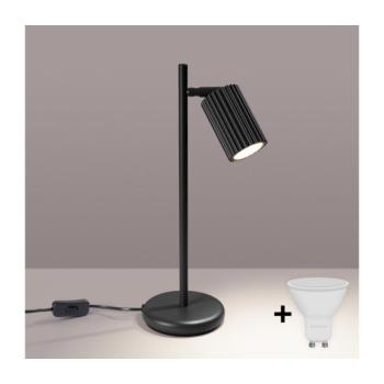 BRILAGI - LED asztali lámpa CRESTO 1xGU10/10W/230V fekete BR.1586 kép