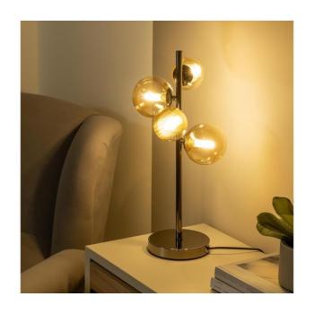 BRILAGI - LED asztali lámpa MILLA 4xG9/3W/230V fekete króm/arany 8010-4CA kép